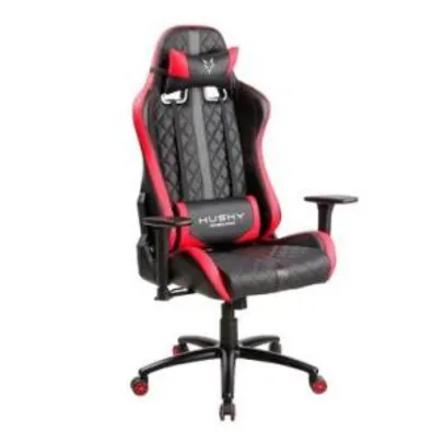 Cadeira Gamer Husky Gaming HailStorm, Black Red | R$1380