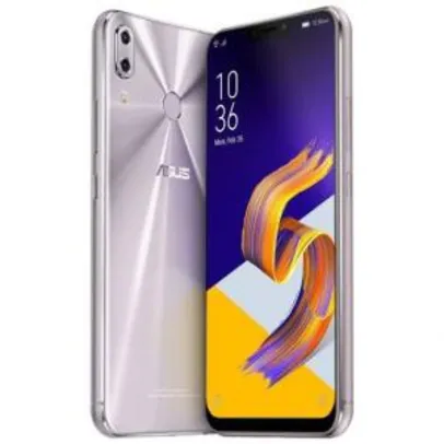 Smartphone Asus Zenfone 5 128GB Prata 4G Tela 6.2" Câmera 12MP 