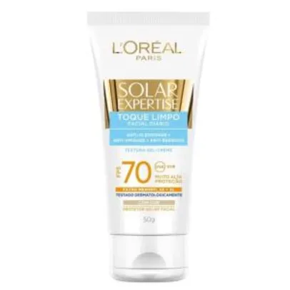 Protetor Solar Facial com Cor L'Oréal Paris FPS70 R$45