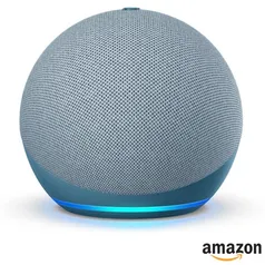 Echo Dot (4ª geração) Smart Speaker Amazon com Alexa Azul