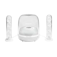 Caixa de Som Portátil Harman Kardon Soundsticks 4, 140W RMS, Bluetooth -  HKSOUNDSTICK4WHTBR