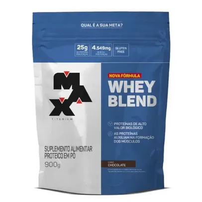 Whey Blend Refil 900g Max Titanium