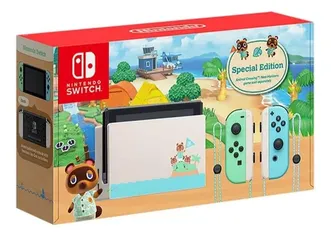 Nintendo Switch V2 Animal Crossing Edition - Edição especial