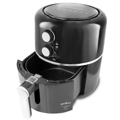 Fritadeira Air Fry Britânia Black Plus BFR13P 1500W 4,5 Litros 127V | R$297