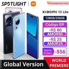 Smartphone Xiaomi 13 Lite 8GB/128GB 