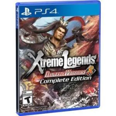 [WALMART] Jogo PS4 DYNASTY Warriors 8: Xtreme Legends Complete Edition - R$ 39,90