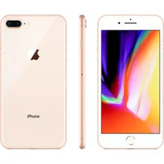 (2643 com AME) Iphone 8 Plus 64GB Ouro Tela 5.5" iOS 12 4G Câmera 12MP - Apple (APP)