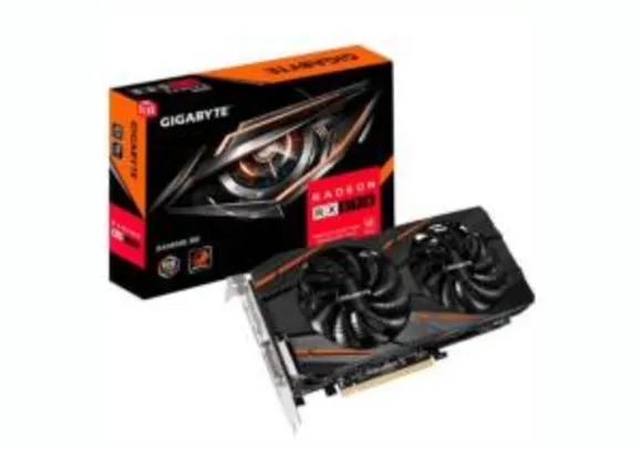 Placa de Vídeo Gigabyte AMD Radeon RX 590 Gaming 8G, GDDR5 | R$960