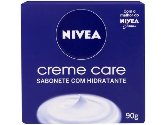 [CLIENTE OURO] Sabonete em Barra Nivea Creme Care 90g | R$1,16