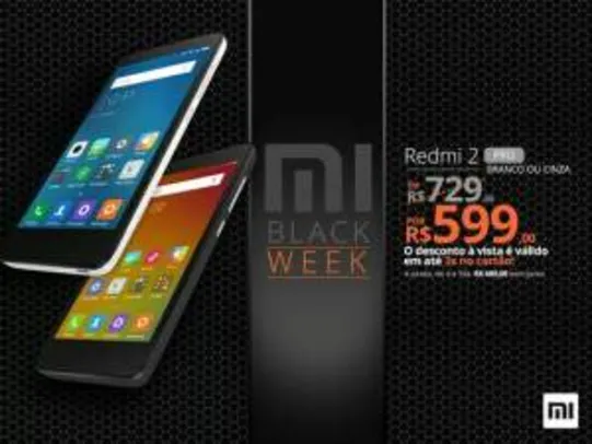 [Mi Store] Xiaomi Redmi 2 Pro por R$ 599