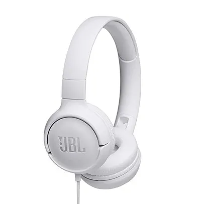 [Prime] Fone de Ouvido JBL Tune 500 On Ear Branco - JBLT500WHT