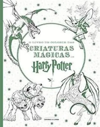 Livro de Colorir das Criaturas Mágicas de Harry Potte r