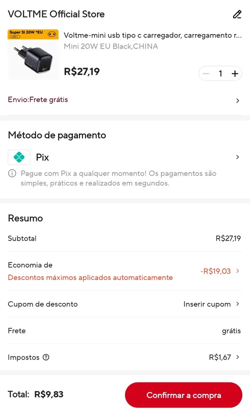 Imagen na descrição da promoção