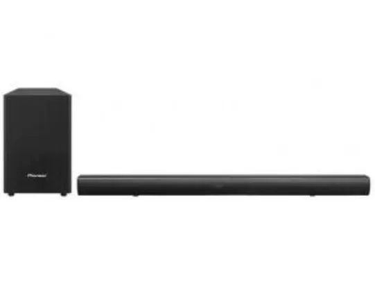 Soundbar Pioneer SBX-101 2.1 Canais 108W - Bluetooth | R$678