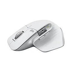 Mouse sem fio Logitech MX Master 3S - Cinza Claro