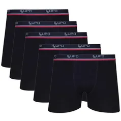 Kit 05 Cueca Lupo Algodão Boxer Cotton Box Masculina Adulto