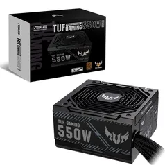 Fonte Asus TUF-GAMING-550B, 550W, 80 Plus Bronze | R$ 330