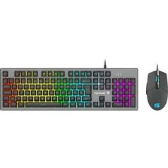 Kit Teclado + Mouse Gamer Rgb Rainbow