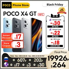 Poco X4 GT 5G Smartphone 8GB 128GB 144Hz 64Mp 67W