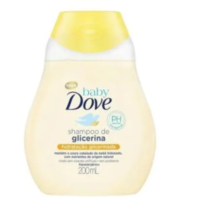 (PEGUE NA LOJA) Shampoo de Glicerina Baby Dove Hidratação