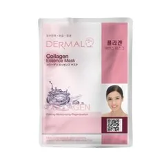 [AME] Máscara Facial Antirrugas com Colágeno - Dermal | R$14