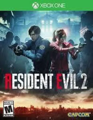 Resident Evil 2 - XBOX ONE (111,22$ App + Ame + CC. Americanas)