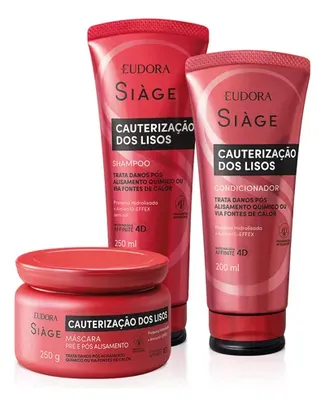  Kit Eudora Siàge Cauterização Dos Lisos (3 Itens