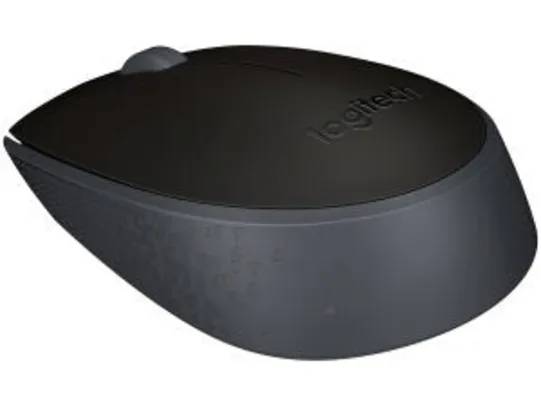 [1ª Compra] Mouse Sem Fio Sensor Óptico 1000dpi Logitech - M170