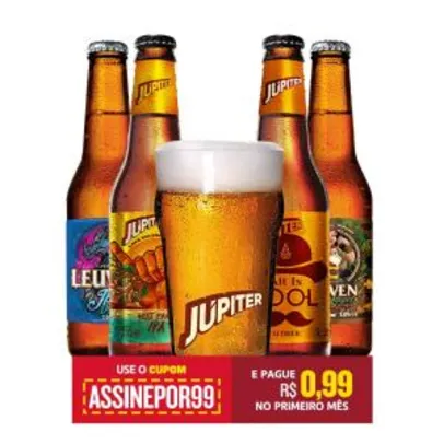 Assinatura Beer Pack Experience por R$0,99 (primeiro mês)