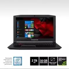 Notebook Acer Predator Helios 300 Intel® Core I7 - R$5099