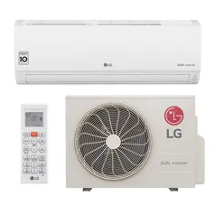 [AME R1614]Ar Condicionado Split Inverter LG Hi Wall dual Voice 9000 BTUs Frio S4NQ09WA51A - 220V