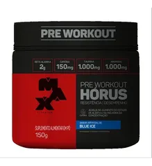 Pré Treino Horus 150g Beta Alanina - Max Titanium Novo Sabor