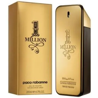 Perfume Masculino One Million Paco Rabanne Eau de Toilette 200ml
