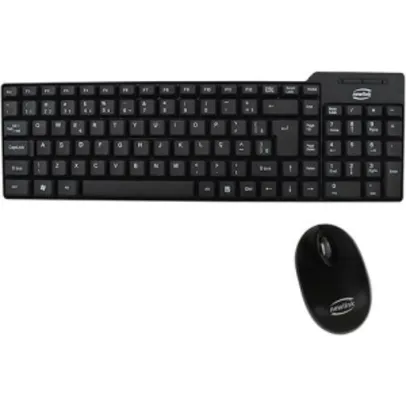 Kit Mouse Fit e Teclado Easy - Newlink por R$26