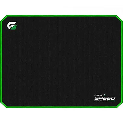 Mouse Pad Gamer (440x350mm) SPEED MPG102 Preto/Verde Fortrek