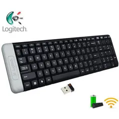 [Cartão Submarino] Teclado Wireless Logitech K230 | R$ 70