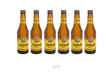 Cerveja Eisenbahn Puro Malte Pilsen 6 Unidades - Long Neck 355ml | R$18