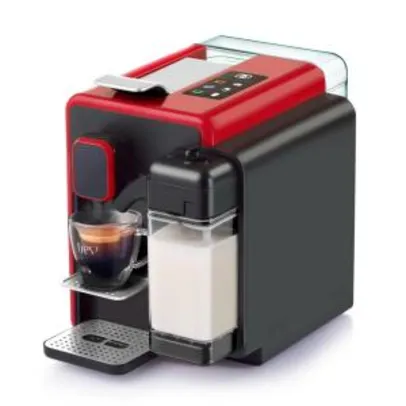 Máquina de Café Expresso TRES Barista Multipressão - Vermelha - R$509