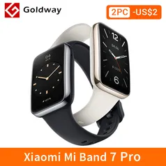 Smartwatch Xiaomi Band 7 Pro GPS Tela Amoled