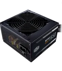 Fonte Cooler Master MWE 650 Bronze V2, 650W, 80 Plus Bronze, Preto, MPE-6501-ACAAW-BBR