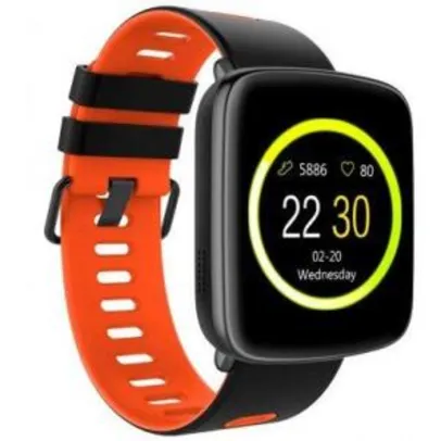 Smartwatch Monitor Cardíaco Q-touch Bluetooth QSW12 R$ 190