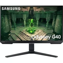 (APP AME SC R$1585)Monitor Gamer Samsung Odyssey G4 27 Full HD IPS 240 Hz 1ms HDMI/DispPort FreeSync