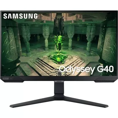 (APP AME SC R$1585)Monitor Gamer Samsung Odyssey G4 27 Full HD IPS 240 Hz 1ms HDMI/DispPort FreeSync