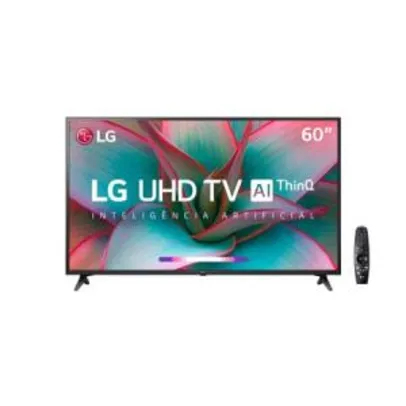 Smart TV Ultra HD LED 60'' LG, 4K, 3 HDMI, 2 USB, Wi-Fi | - 60UN7310PSC
