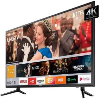 Smart TV LED 58" UHD 4K Samsung 58MU6120 HDR Premium, Tizen, Steam Link - R$ 2842
