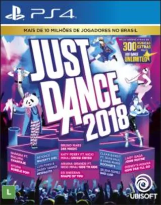 Just Dance 2018 - PS4 - R$70