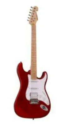 [Mundomax] Guitarra Strato 1H2S G-101 Vermelha GIANNINI + Correia Simples Grátis