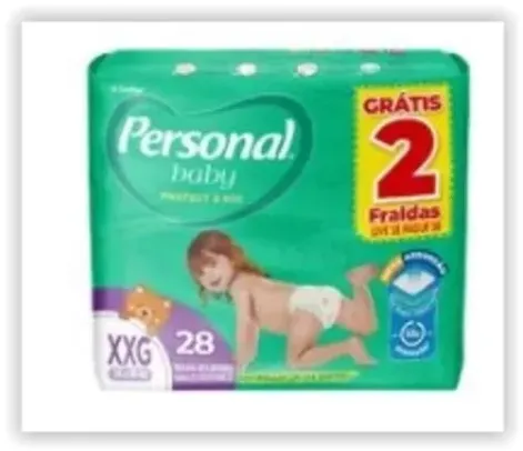 Fralda Personal Baby Protect &Sec P, G, XG, XXG