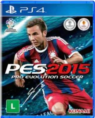  [AMERICANAS] Game Pro Evolution Soccer 2015 - PS4 por R$ 19