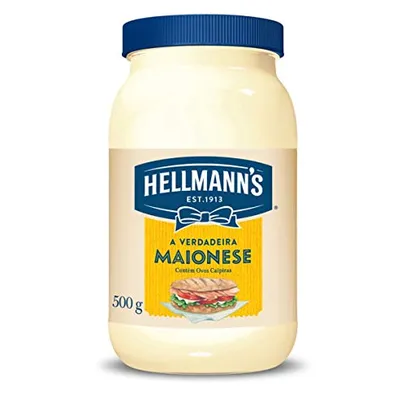 [10 unid]Maionese Hellmann's Tradicional 500g